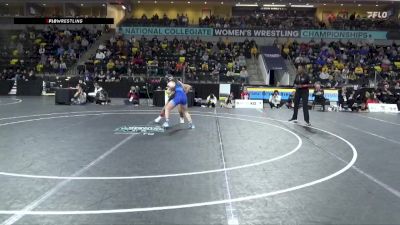 117 lbs Semifinal - Brianna Gonzalez, Iowa vs Clare Booe, King University