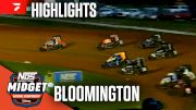 Highlights | 2025 USAC Midgets at Bloomington Speedway