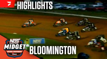 Highlights | 2025 USAC Midgets at Bloomington Speedway