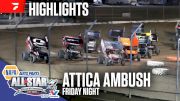 Highlights | 2025 All Star Sprints Friday at Attica Raceway Park