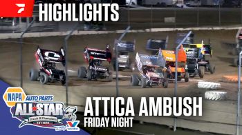 Highlights | 2025 All Star Sprints Friday at Attica Raceway Park