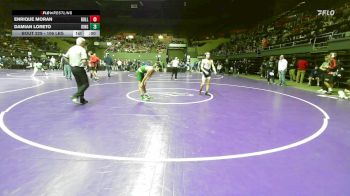 106 lbs Consi Of 16 #1 - Enrique Moran, Bullard vs Damian Loreto, Kingsburg
