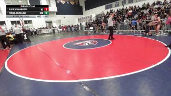 140 lbs 1st Place Match - Julie Cimarusti, West Covina vs Ivana Cuellar, Downey
