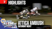 Highlights | 2025 All Star Sprints Saturday at Attica Raceway Park