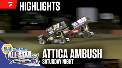 Highlights | 2025 All Star Sprints Saturday at Attica Raceway Park