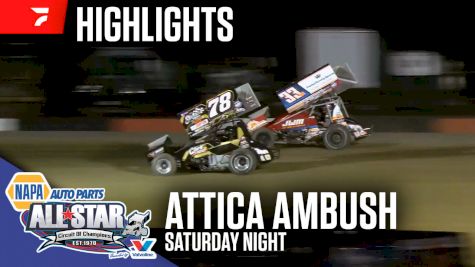 Highlights | 2025 All Star Sprints Saturday at Attica Raceway Park