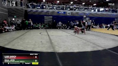 170/182 Quarterfinal - Luke Sarich, Weiser Wrestling vs Raul Leon, Bonneville High School Wrestli