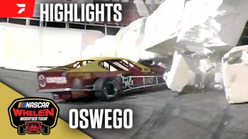 Highlights | NASCAR Whelen Modified Tour at Oswego Speedway 8/30/25