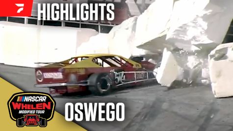 Highlights | NASCAR Whelen Modified Tour at Oswego Speedway 8/30/25