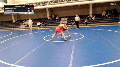 133 lbs Cons. Semi - Brandon Lee, Northern State vs Matt Long, Pratt Community College