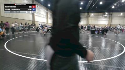 150 lbs Semifinal - Jovani Solis, Gladiator Wrestling Academy vs Ivan Kyrianenko, Youth Impact Center Wrestling Club