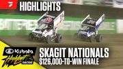 Highlights | 2025 Kubota High Limit Racing Saturday at Skagit Nationals