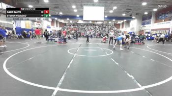 144 lbs Champ. Round 2 - Steven Velasco, Victor Valley vs Gabe Santo, Rancho Bernardo