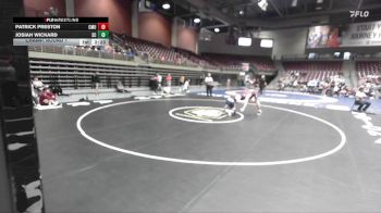 149 lbs Champ. Round 1 - Patrick Preston, Colorado Mesa University vs Josiah Wickard, Snow College