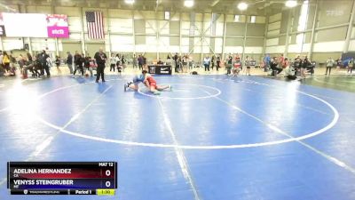 112 lbs Cons. Round 3 - Adelina Hernandez, CA vs Venyss Steingruber, MT