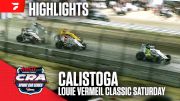 Highlights | 2025 USAC/CRA Louie Vermeil Classic Saturday at Calistoga Speedway