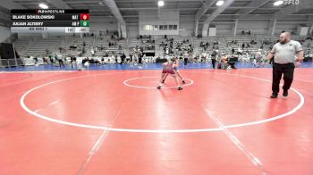 110 lbs Rr Rnd 1 - Blake Sokolowski, Mat Warriors Stars vs Julian Altiery, 4M Power