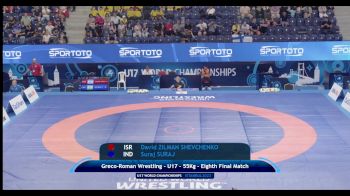 55 kg 1/8 Final - David Zilman Shevchenko, Israel vs Suraj Suraj, India