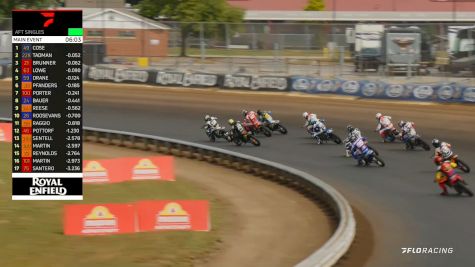 AFT Singles Main | 2025 American Flat Track at Springfield Mile