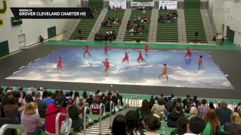Grover Cleveland Charter HS "Reseda CA" at 2026 WGI Guard Manhattan Beach Regional+