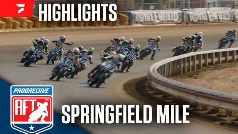 Highlights | 2025 American Flat Track at Springfield Mile