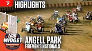 Highlights | 2025 USAC Firemen's Nationals at Angell Park Speedway