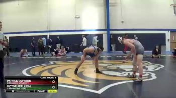 149 lbs Cons. Round 3 - Patrick Coffron, Shenandoah University vs Victor Perlleshi, Johnson & Wales (RI)