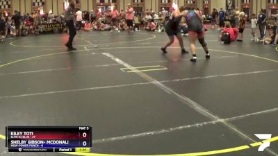 175 lbs Round 2 (10 Team) - Kiley Toti, Elite NJ Blue vs Shelby Gibson- McDonald-, MGW-Power Punch