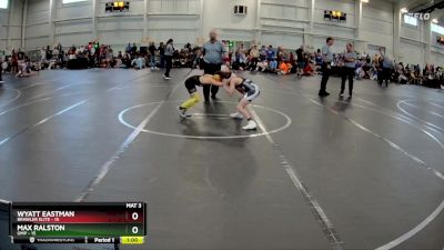 64 lbs Round 2 (8 Team) - Max Ralston, OMP vs Wyatt Eastman, Brawler Elite