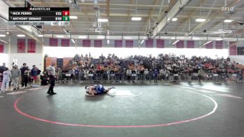 157 lbs 3rd Place - Nick Ferro, Natick vs Anthony DeMaio, Methuen