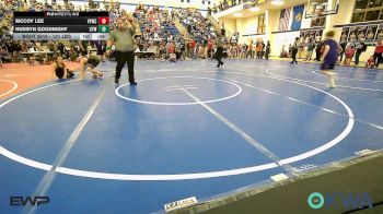 131 lbs Rr Rnd 1 - McCoy Lee, Verdigris Youth Wrestling vs Hudsyn Goodnight, Coweta Tiger Wrestling