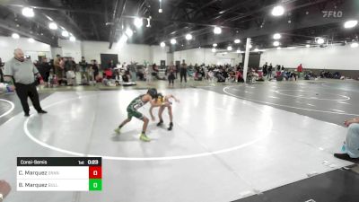 54 lbs Consolation - Cyborg Marquez, Grant County Elite vs Bo Marquez, Bulldogs Jr Wrestling