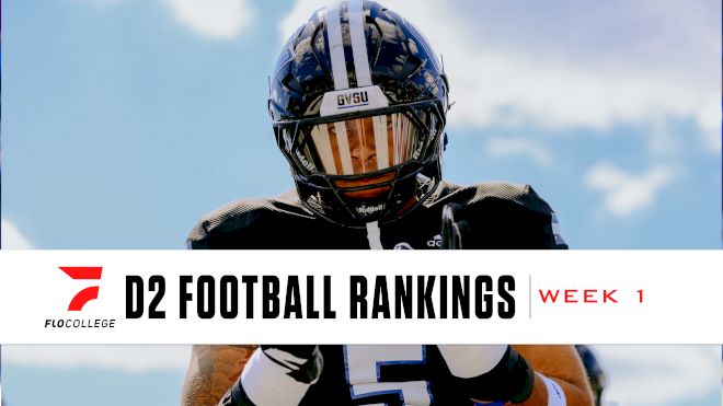 D2 Football Rankings 2025 Week 1: Ferris State, GVSU Win; UTPB, CWU Climb