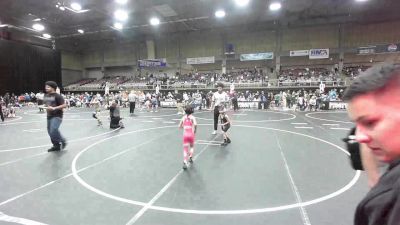 46 lbs Rr Rnd 1 - Everly Magallanes, Dumas WC vs Leticia Hernandez, Badlands WC