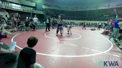 68 lbs Rr Rnd 2 - Calin Kinder, Piedmont vs Adam Wilson, Bristow Youth Wrestling