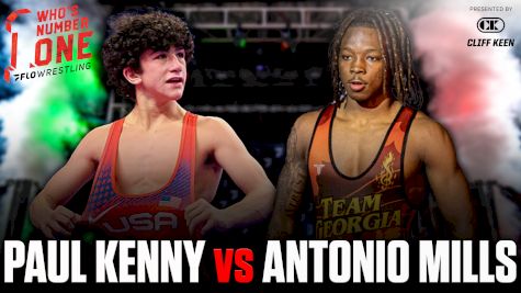 Antonio Mills And Paul Kenny Set For Who's Number One At 126 lbs