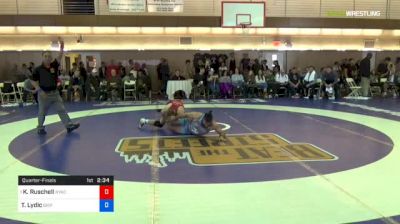 70kg Quarterfinal - Kyle Ruschell, NYAC vs Ty Lydic, Griffin WC