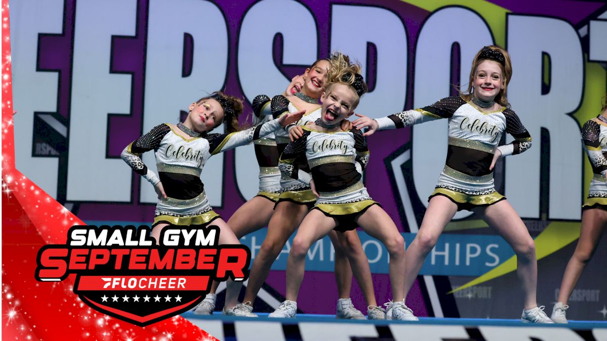 Small Gym September: Meet Celebrity Cheer