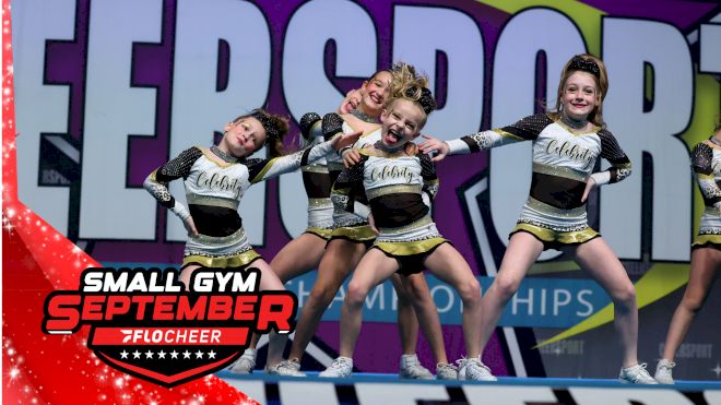 Small Gym September: Meet Celebrity Cheer
