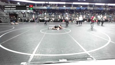 122 lbs Consolation - Landon Lewis, Cougar Wrestling Club vs Tucker Shutt, Stellar