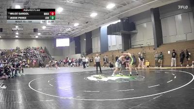 184 lbs Quarterfinal - Jesse Perez, Life University vs Miloz Gargol, Montreat College