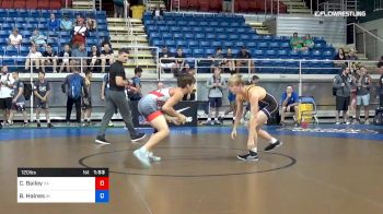 120 lbs Rnd Of 128 - Carter Bailey, California vs Braden Haines, Indiana