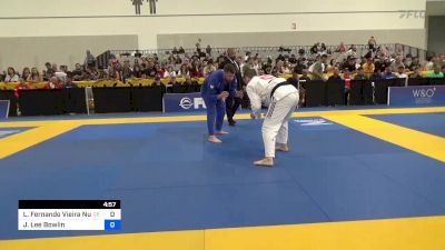 Luis Fernando Vieira Nunes F vs Joshua Lee Bowlin 2024 World Masters IBJJF Jiu-Jitsu Championship