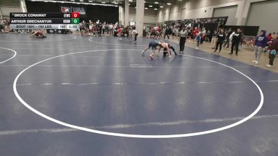 190 lbs Champ. Rd Of 16 - Brock Conaway, Eierman Elite Wrestling Club vs Arthur Grechanyuk, Built By Brunson Wrestling