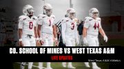 Colorado Mines Tops West Texas A&M 33-31 In Week 1 D2 Football Opener