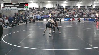AA 150 lbs Cons. Round 2 - Bryson Wilhjelm, Science Hill High School vs Richard Watterson, Dobyns Bennett High School