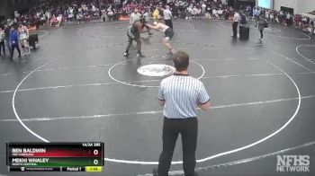 1A/2A 285 Cons. Round 1 - Ben Baldwin, Mid Carolina vs Mekhi Whaley, North Central