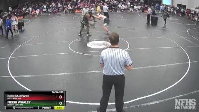 1A/2A 285 Cons. Round 1 - Ben Baldwin, Mid Carolina vs Mekhi Whaley, North Central