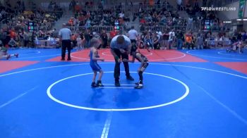 40 lbs Semifinal - Kross Greer, Salina Wrestling Club (SWC) vs Micael Boso, Ironman Wrestling