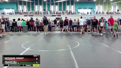 60 lbs Round 1 (6 Team) - Meagan Hill, Florida Scorpions vs Nathanael Kanagy, Glasgow WA